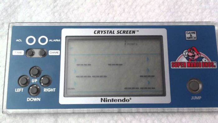 G&amp;W "Super Mario Bros",  Crystal Screen,    