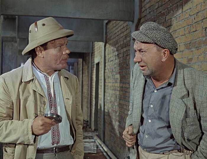 Кадр из фильма «Операция «Ы» и другие приключения Шурика», 1965 год