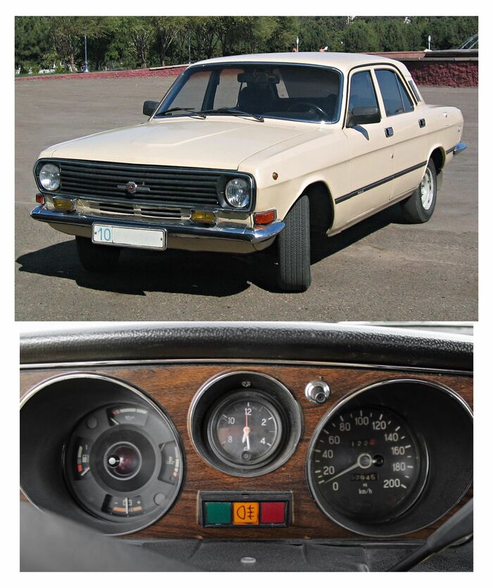 ГАЗ-2410 «Волга» и приборная панель