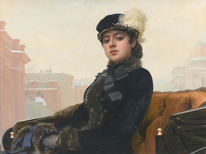 И.Н. Крамской. "Неизвестная"