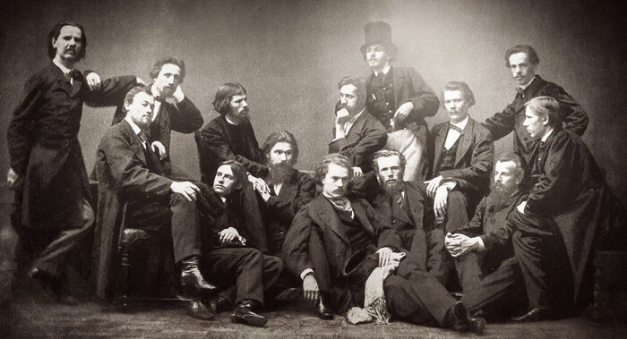 Санкт-Петербургская артель художников. 1863 год