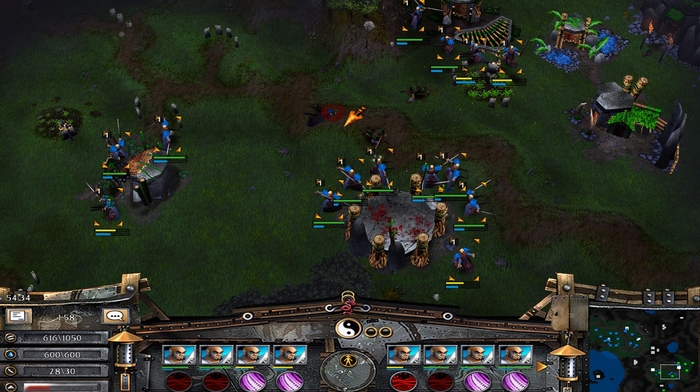 Атаковать здания неподготовленными для этого воинами – не очень эффективно