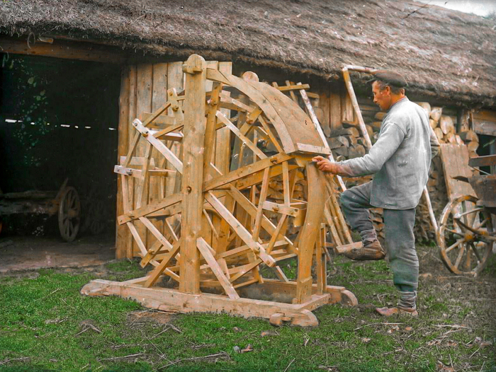 Как жили в Ленинградской области 100 лет тому назад? Исторические кадры из жизни крестьян в цвете. Часть II Старое фото, Фотография, СССР, 1920-е, История России, Колоризация, 20 век, Ленинградская область, Крестьяне, Деревня, Историческое фото, Длиннопост