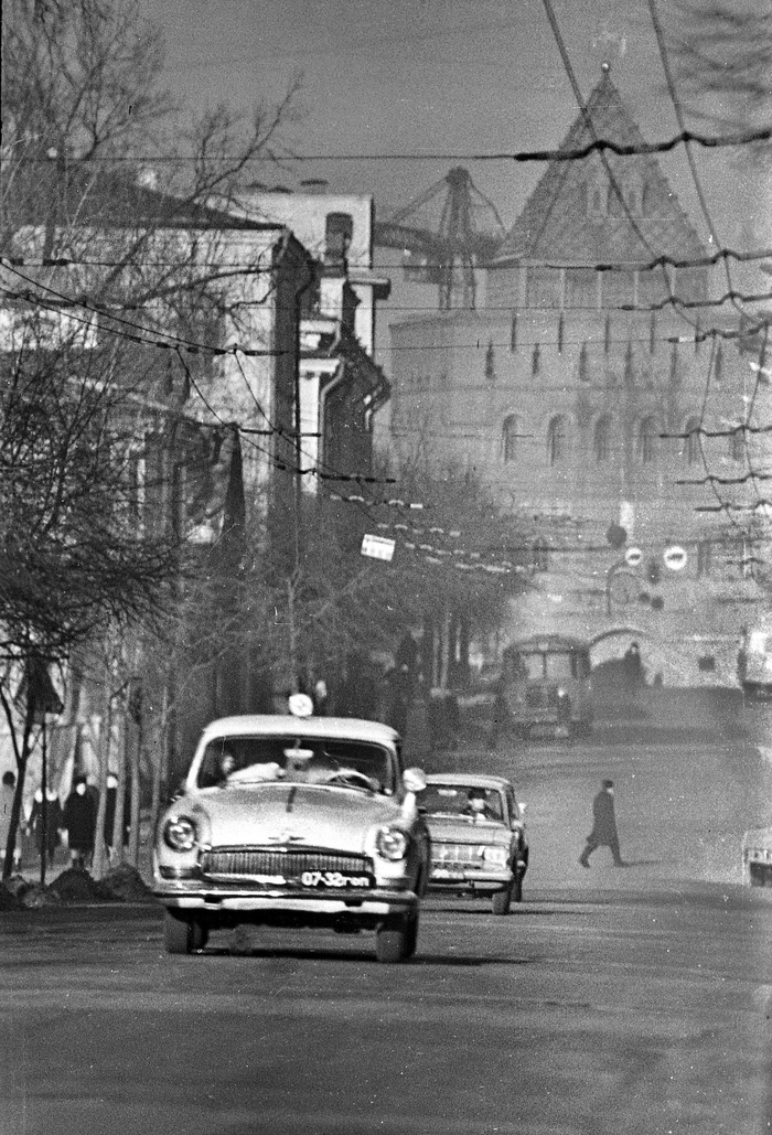 Г.Горький 1971 год.ул.В.Фигнер.Фото:Мошков Н