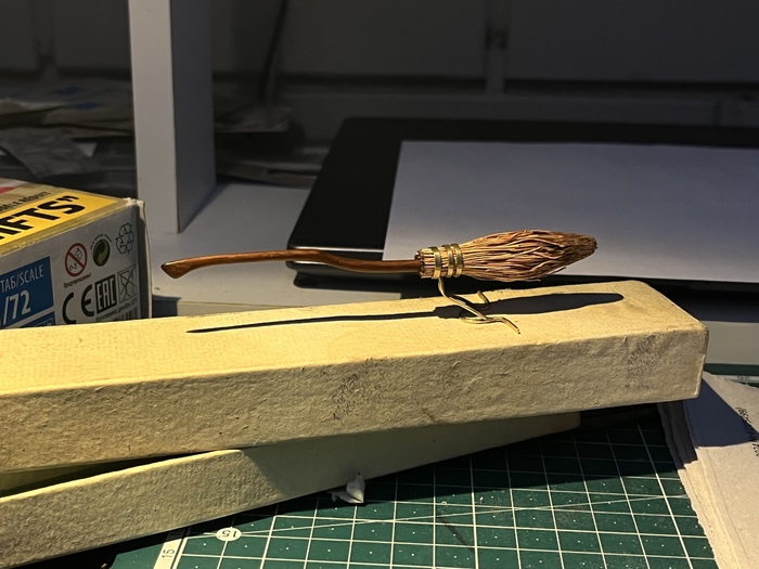 В длину получилась почти 12 см.