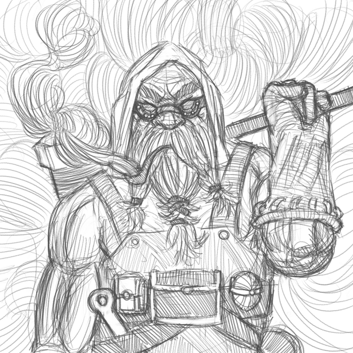 Дворфа скетч