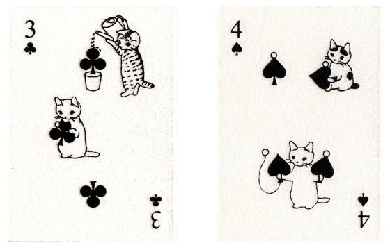 Карты с котиками | Пикабу