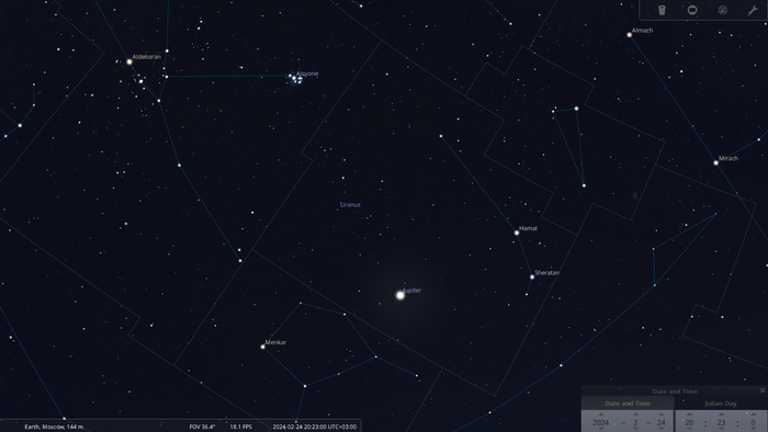      .    Stellarium