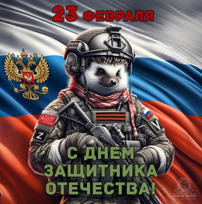 С Днём Защитника Отечества! | Пикабу