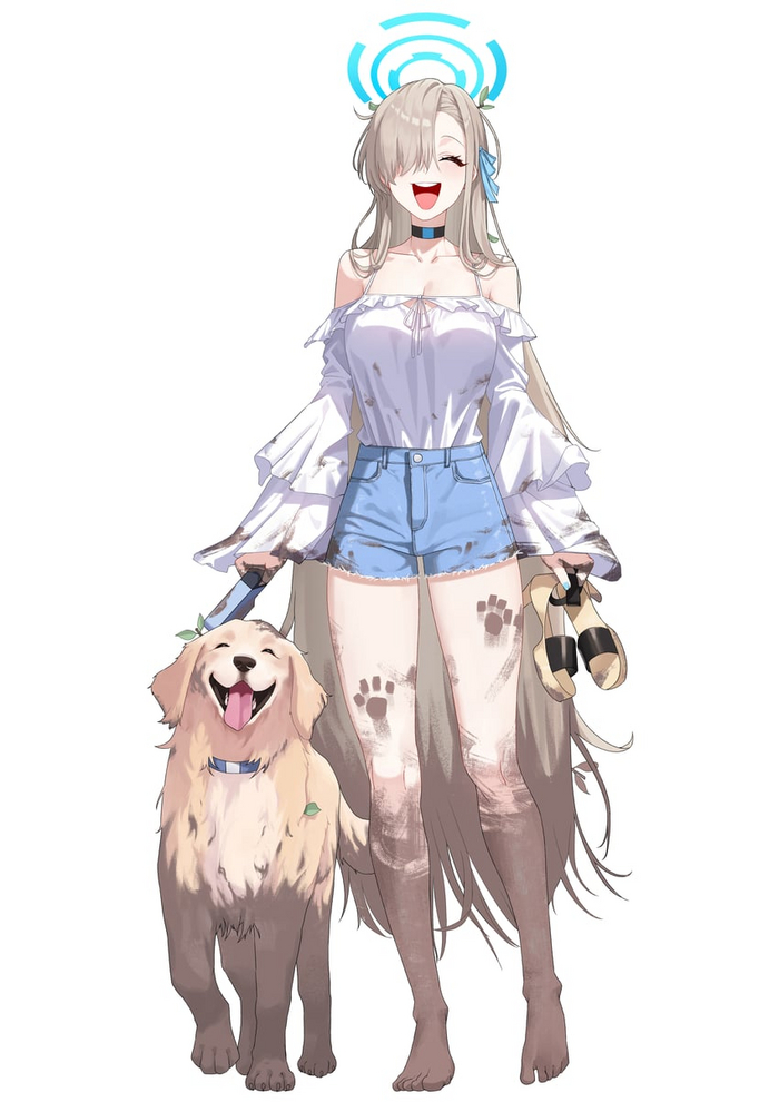 Горячий и роскошный арт Асуна (Asuna) - Blue Archive Leak