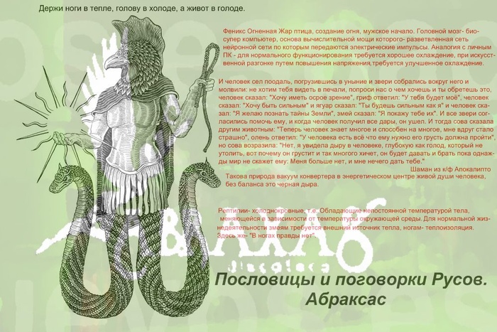 Держи ноги в тепле, голову в холоде