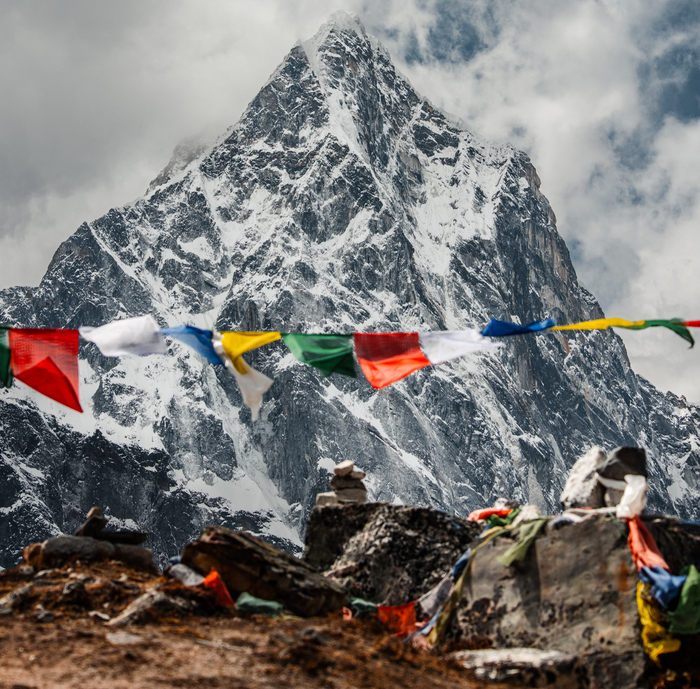 Что такое непальские флажки, почему они цветные и можно ли простым смертным забирать их домой Туризм, Горный туризм, Горы, Туристы, Буддизм, Длиннопост
