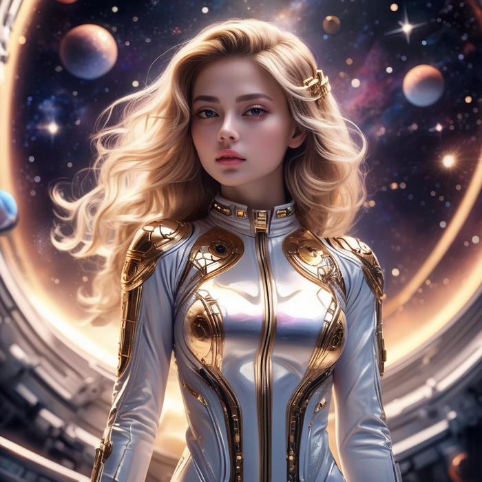 Космические девушки | Пикабу