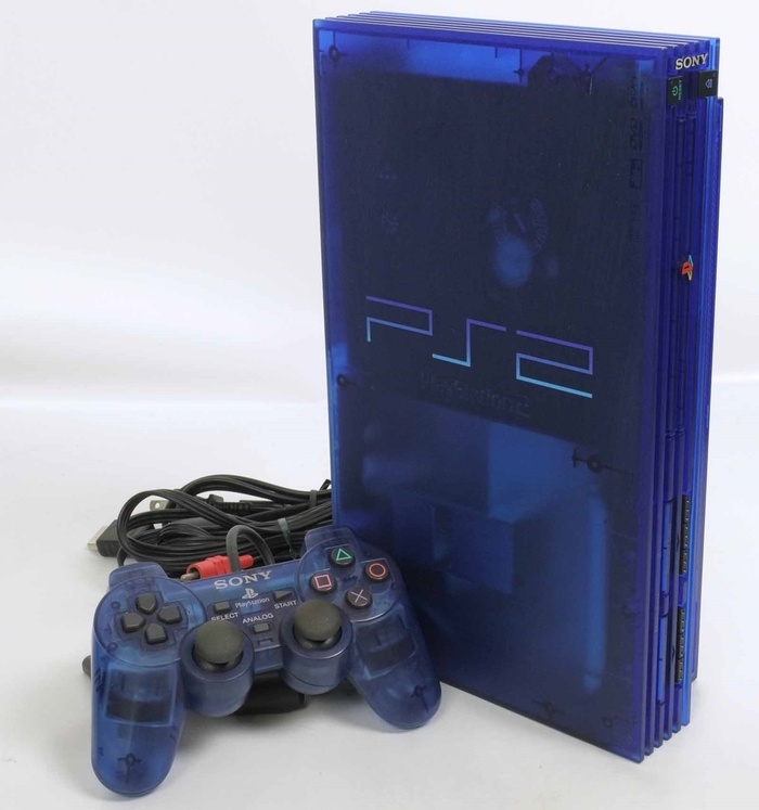 Ocean Blue Playstation 2 , Sony,  , , , Playstation 2