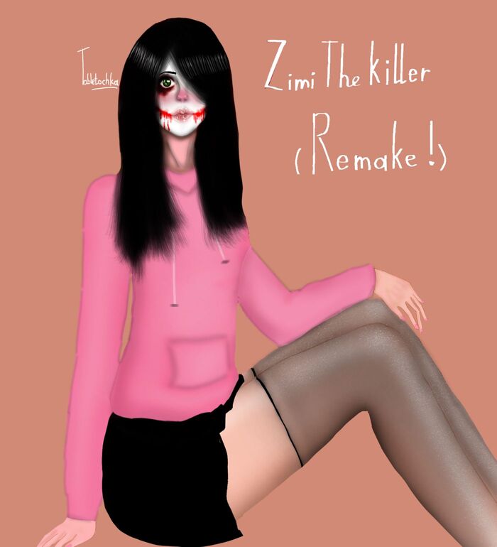  . Zimi The Killer Updated Creepypasta 2024 , CreepyStory, Creepypasta Art, 