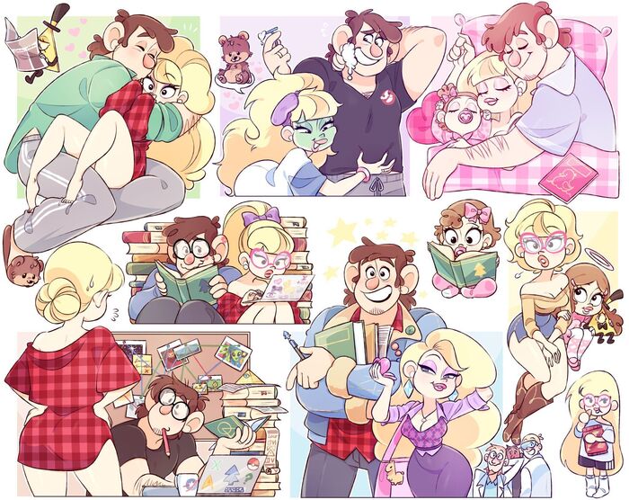        SheepEva11 Dipper Pines, Pacifica Northwest, Gravity Falls, , , Bill Cipher, , , , 
