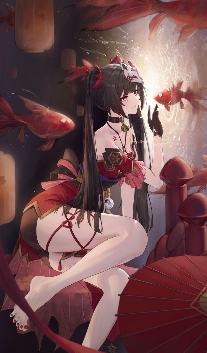 Любуемся рыбкой )