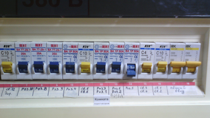 Щиток на оценку)