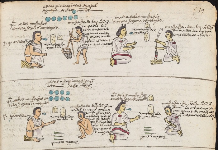 Возраст 7 и 8 лет. Вероятно, с 8 лет дети могли получать конкретного леща — далее все изображения будут носить довольно жестокий характер / © Bodleian Libraries, University of Oxford, CC-BY-NC 4.0