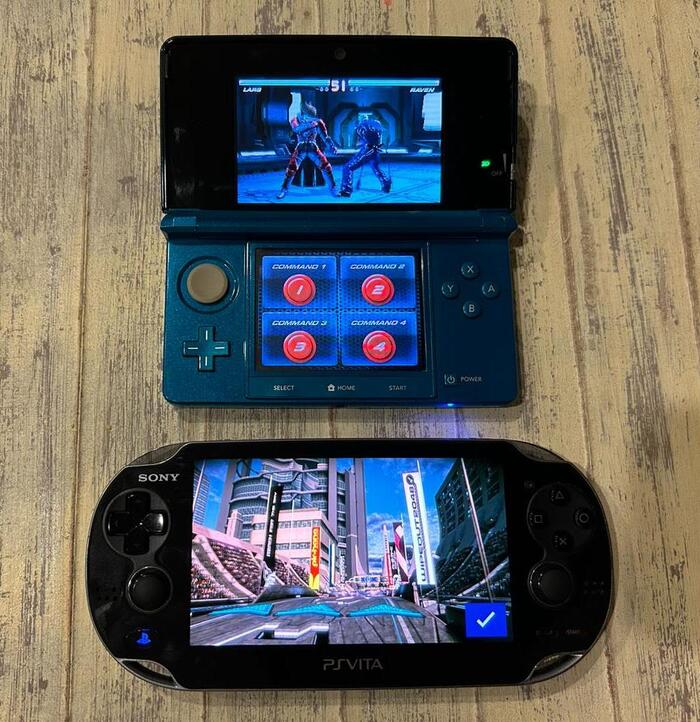 VipeOut  Tekken.     .  Vita     3DS)