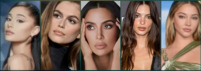 А вот некоторые из женщин, с которыми он встречался.