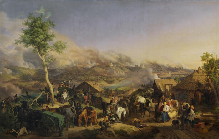 The Battle of Smolensk 16 August 1812 by Peter von Hess Napoleonic Wars,   1812 , ,  , , ,  ,  , ,  ,   , , ,  , , , , , YouTube, 