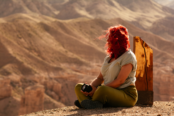 Таня - водитель и самый рыжий
