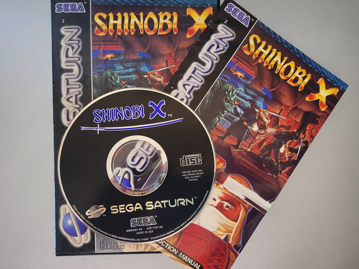 Shinobi X Ретро-игры, Sega, Sega Saturn, Shinobi, Олдскул, Коллекция