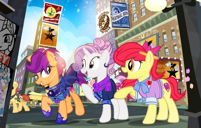    My Little Pony, , Original Character, Cutie Mark Crusaders, Applebloom, Scootaloo, Sweetie Belle
