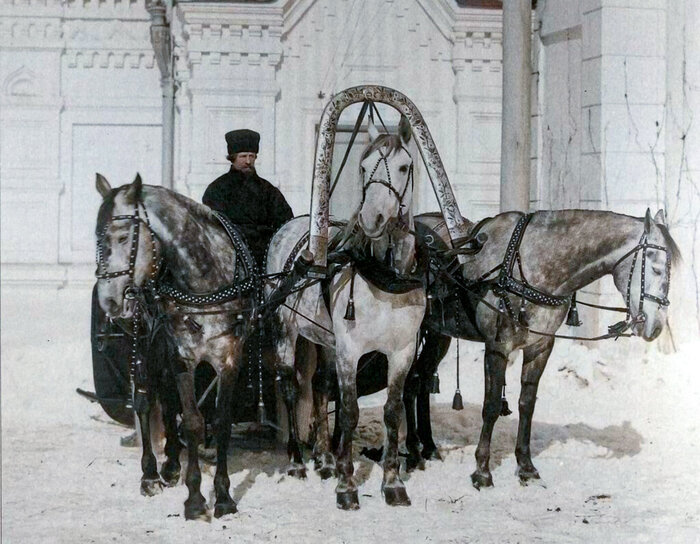 Цветные снимки дореволюционной Москвы. Жизнь и виды города в начале ХХ века Старое фото, Историческое фото, Храм, История города, Краеведение, Колоризация, Москва, Фотография, Российская империя, 20 век, 19 век, Длиннопост