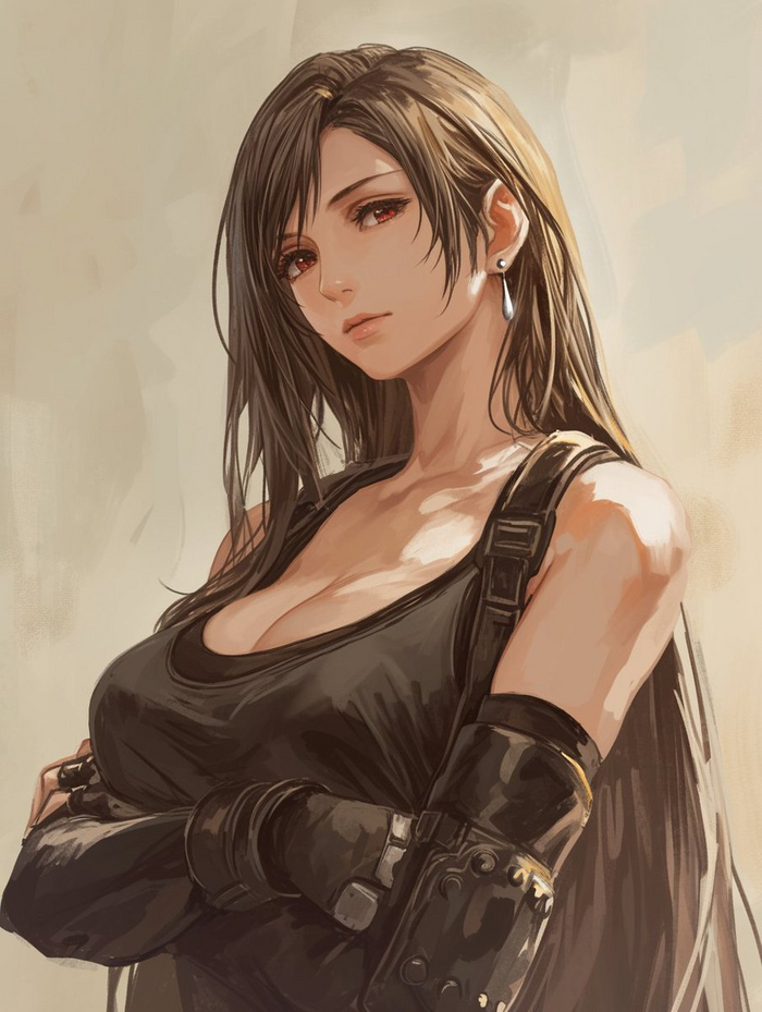  , , Final Fantasy VII, Tifa Lockhart, Twitter ()