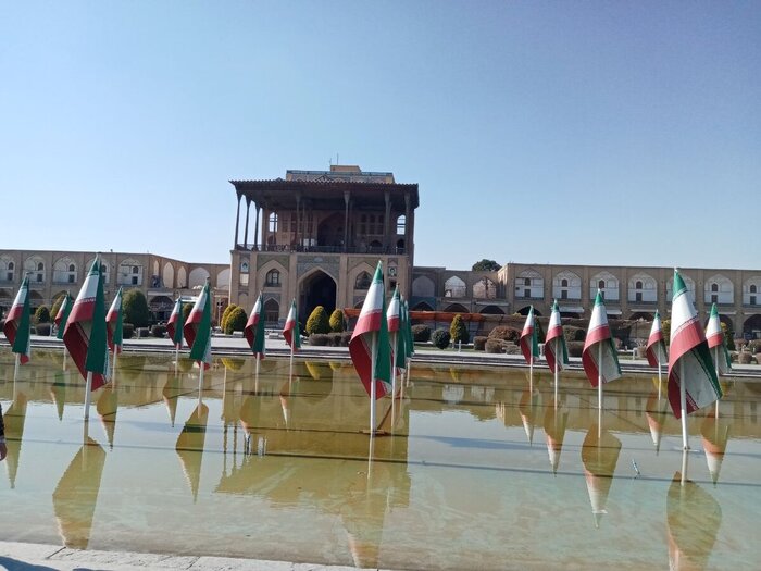 Дворец Али Капу в городе Исфахан