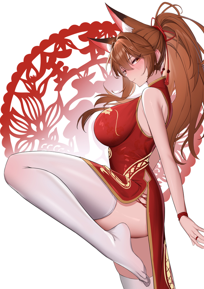 Franka Anime Art, , Arknights, Franka