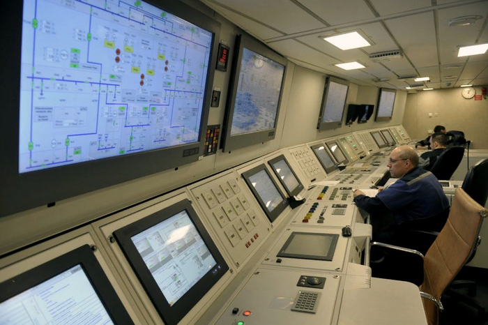Центральный пост управления на атомном ледоколе «Арктика». Фото: Росатом