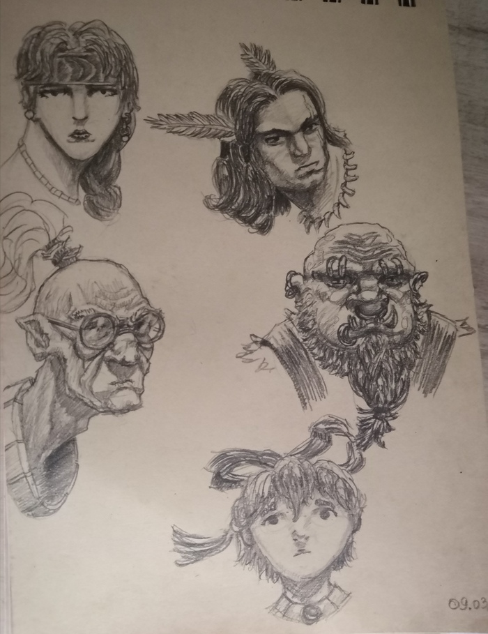 Сегодняшние скетчи