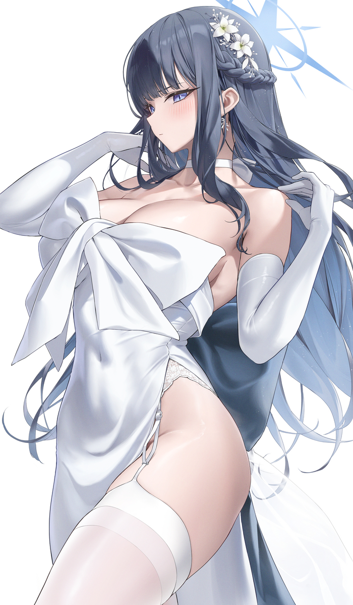 Saori Anime Art, , Blue Archive, Joumae Saori