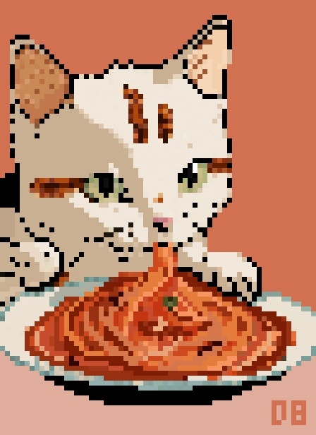  ?! Pixel Art, , Digital, , 