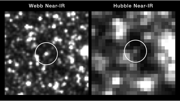      NGC 5468,     (),       JWST ().( : //CSA/STScI/ .  (JHU/STScI))