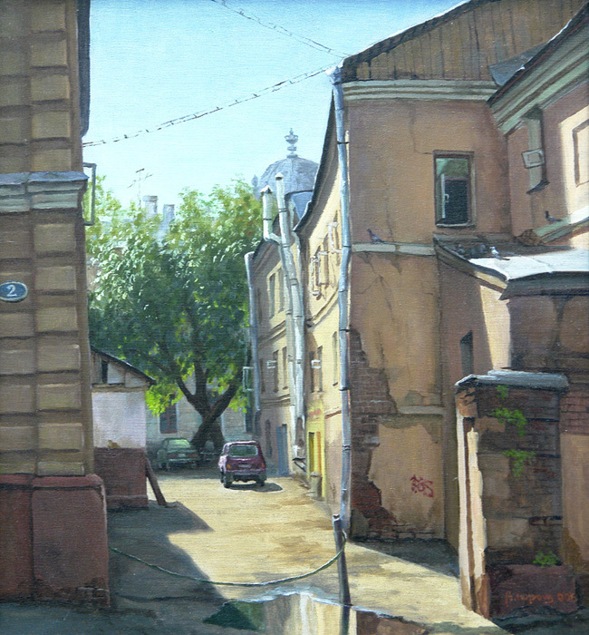 Двор на Неглинной улице, 2006 год.