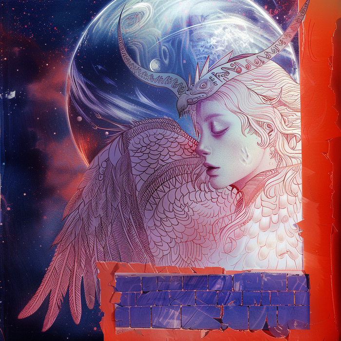 Ангелочек. Довольно все реалистично получилось. Без сюрреализма и буйной фантазии.