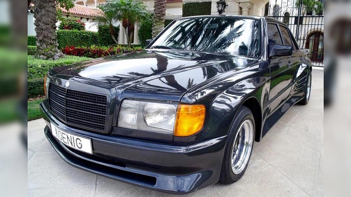 Самым разным Мерседесам от Вилли также досталось достаточно обвесов, хороших и разных.