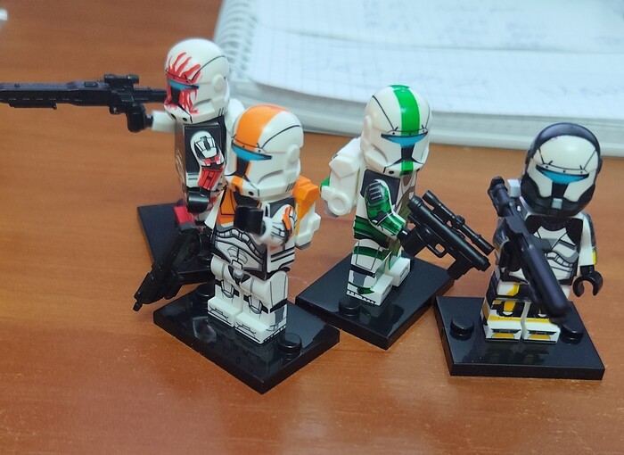 "Delta Squad, form up!" LEGO, Star Wars, Star Wars: Republic Commando, 