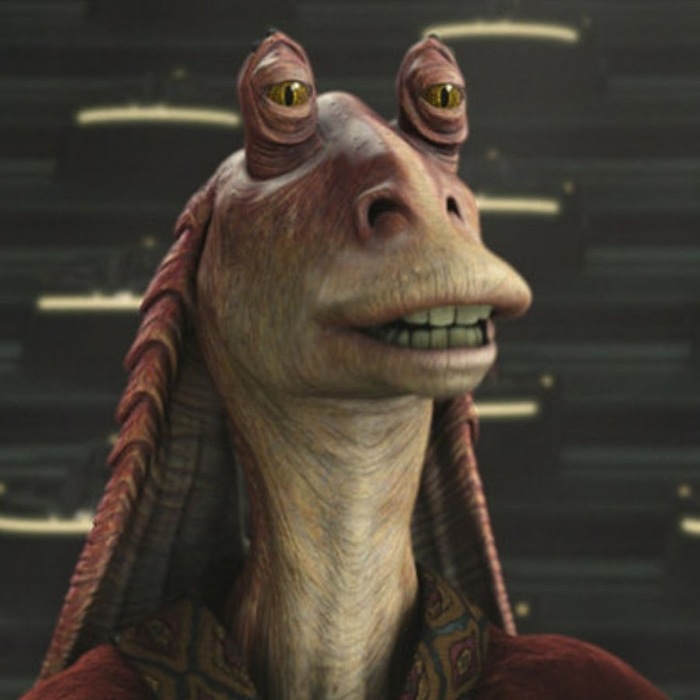 Teorie: Jar Jar Binks je mluvící kůň Julius z Three Knights of Star Wars, Jar Jar Binks, Three Knights, Julius the Horse, Long Post