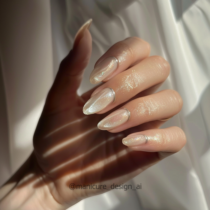 Маникюр вдохновленный текстурой драгоценных камней Часть 2