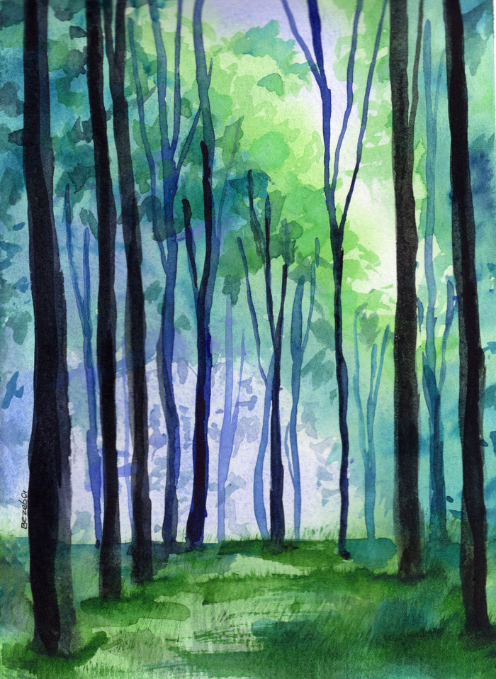 Акварель, Хлопок