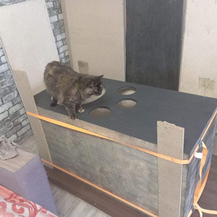 Странный домик, великоват!