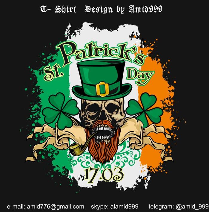 St. Patrick skull , , , , ,  , , , ,  