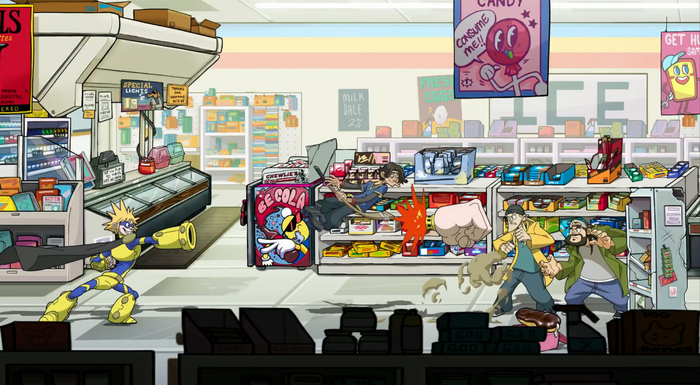 Эй, детка! Вышел трейлер игры с персонажами Джей и Молчаливый Боб Новости игрового мира, Геймеры, Steam, Видеоигра, Компьютерные игры, Видео, Длиннопост, Скриншот, Джей и Молчаливый Боб, Telegram (ссылка)