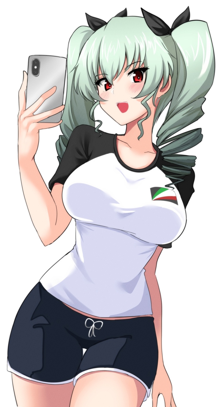 Anchovy , Anime Art, Anchovy, Girls und Panzer