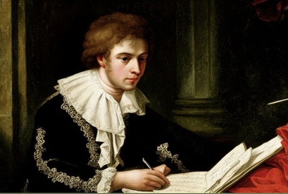 Примерно с таким лицом девятилетний Моцарт писал свою первую ораторию на либретто самозваного князя